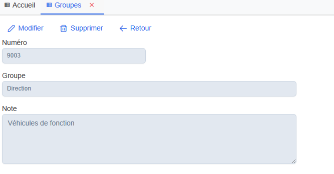 Fiche groupe véhicule